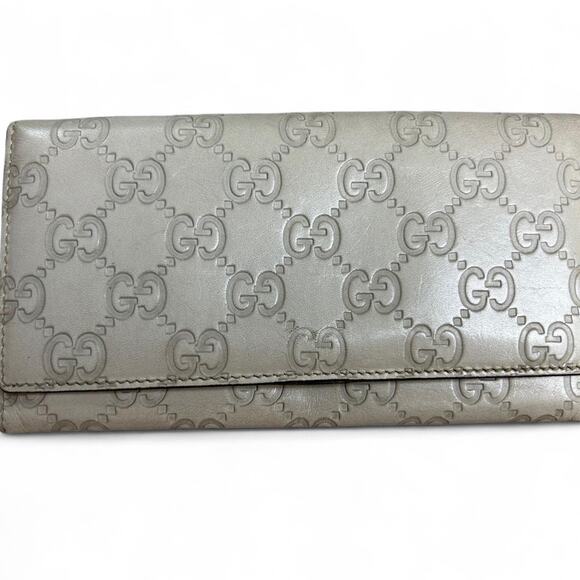 Gucci guccissima cream monogram leather - Picture 1 of 6
